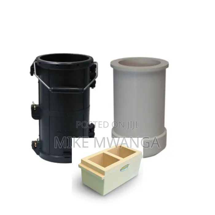 Plastic Concrete Moulds Cube and Cylinder