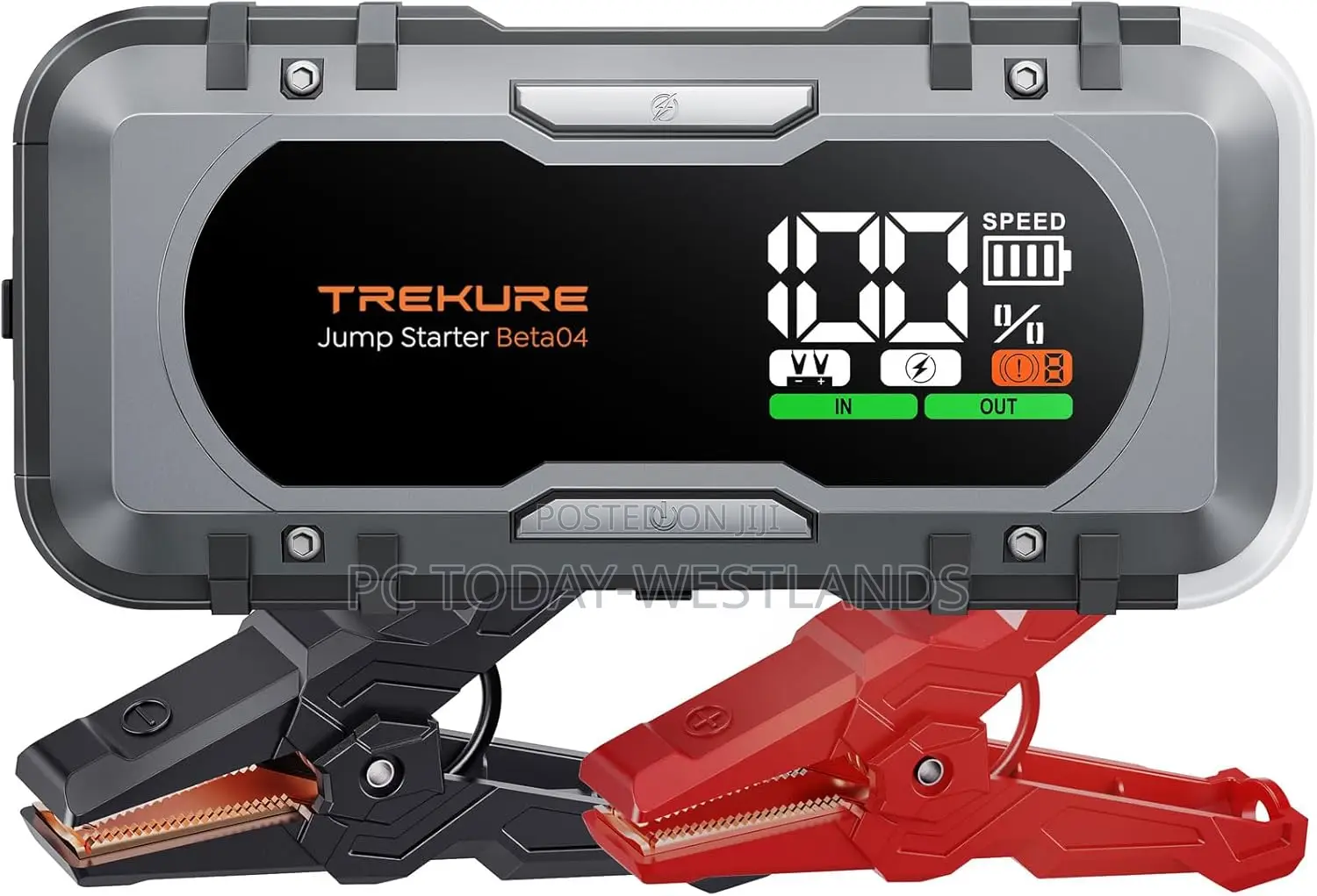 Trekure 8-in-1 Car Battery Jump Starter 7000a Peak 65w
