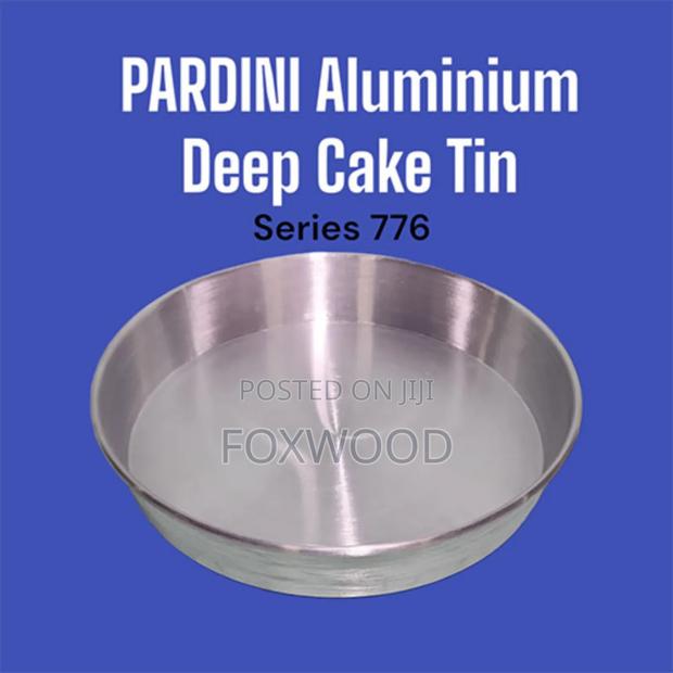 Pardini Aluminum Deep Round Baking Tins 30cm - thumbnail 2