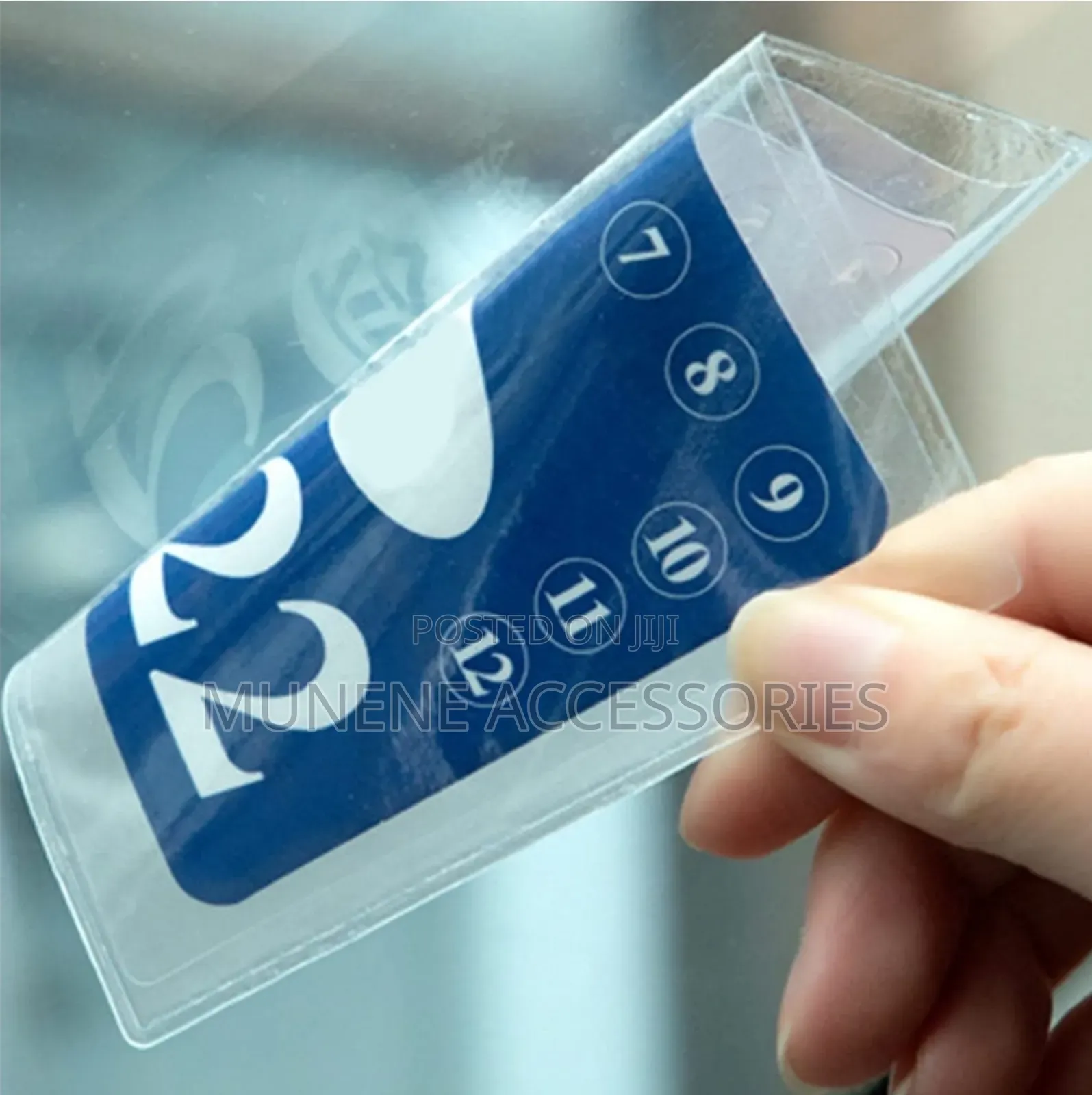 Car Style Insurance Inspection Pouch Windshield Esd Sticker