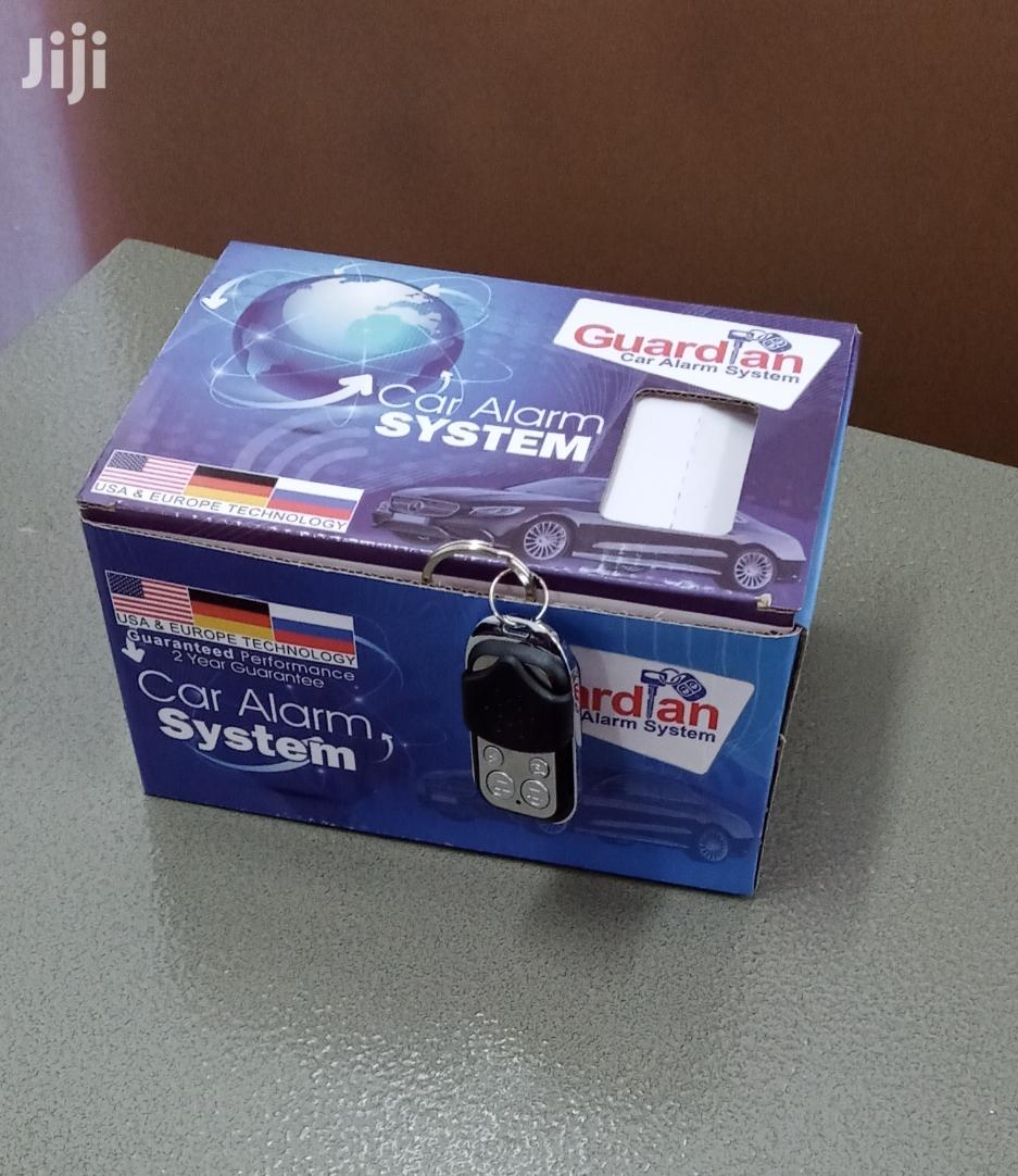 New Guardian Car Alarm With Cut Off, Free Installation.