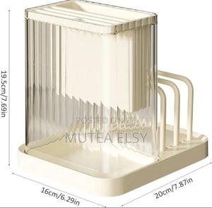 Multifunctional Cutlery Organizer With Chopping Boardholder - thumbnail 2