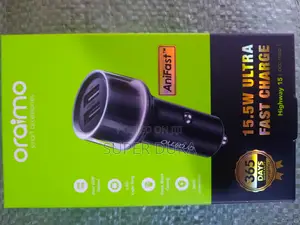 Oraimo Highway 15 15.5w Anifast.Car Fast Charger