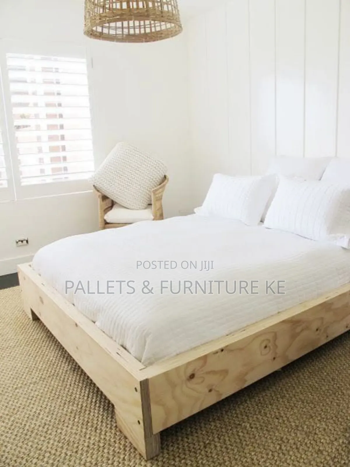 Pine Glow Floating Bed