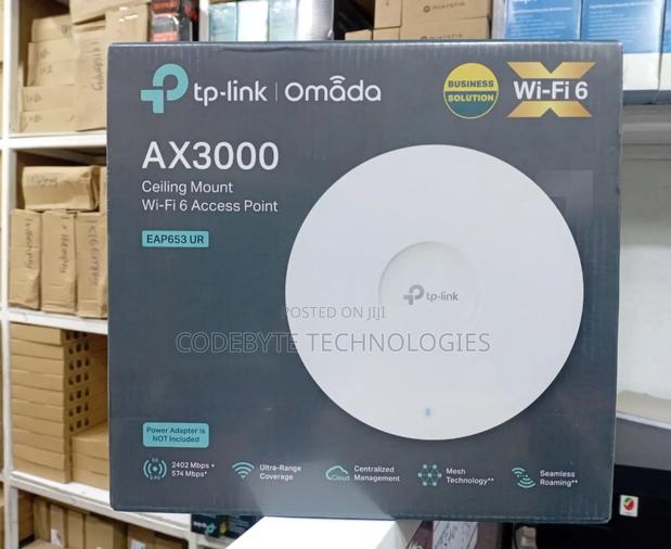 To Link Eap653 Ur Ax3000 Ceiling Mount Wifi 6 Access Point - main view