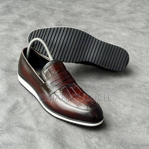 Men Leather Brown Formal Shoes John Foster