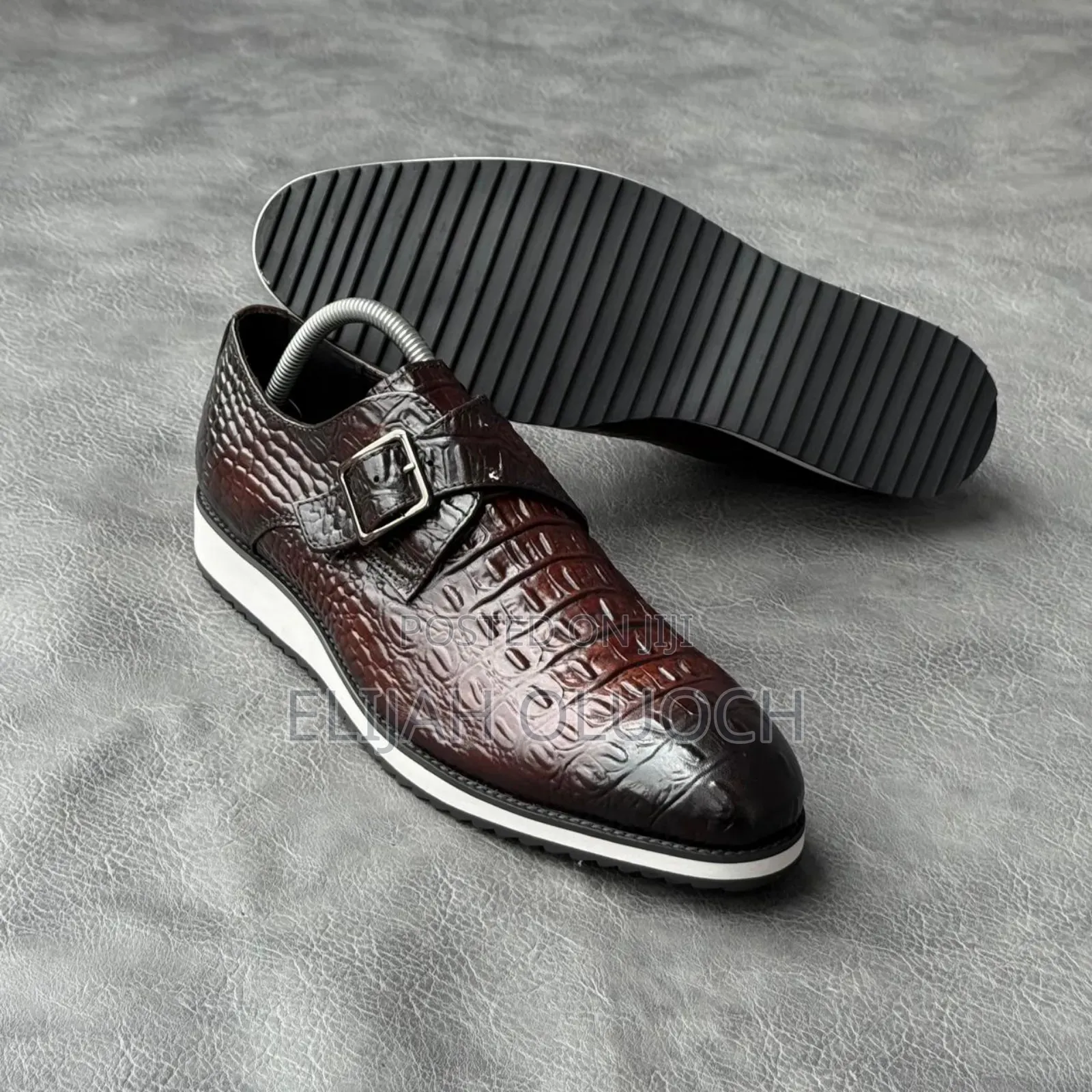 Men Leather Brown Formal Shoes John Foster
