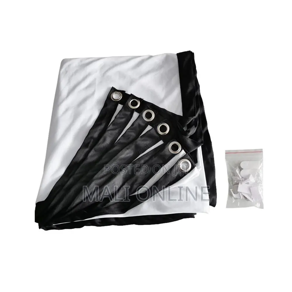 100-inch 16:9 Hd Projector Screen Foldable Projection Fabric