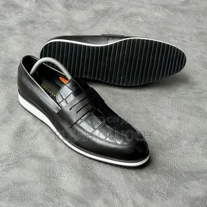 Black Formal Official Shoes John Foster