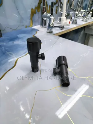 Black Angle Valve (Single Closerv