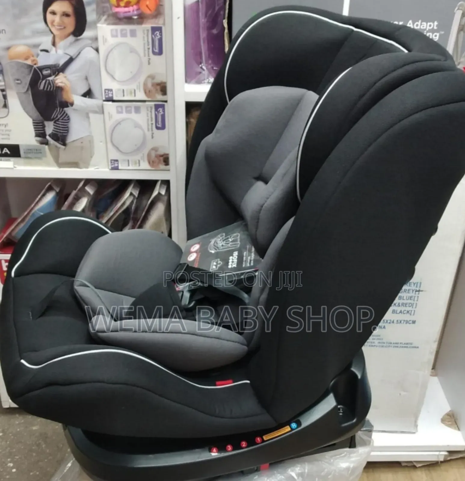 Baby Isofix Carseat With 360° Rotation