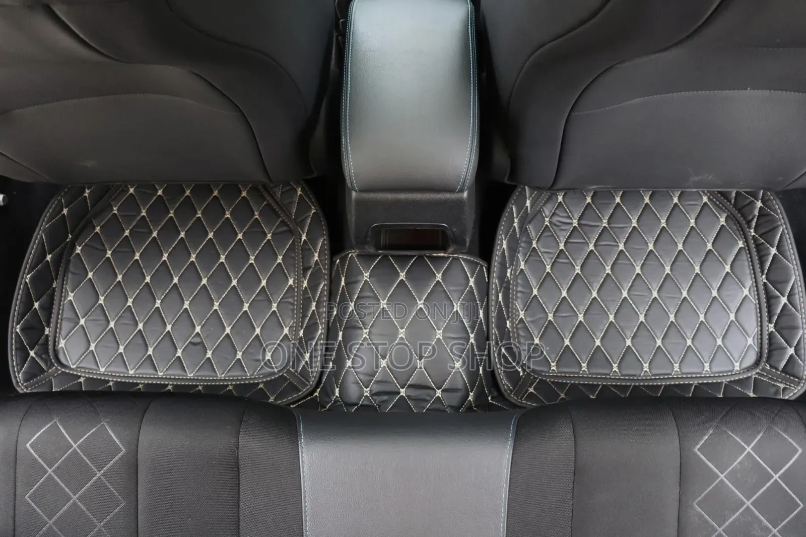 Leather 3d Stitched 3pcs Waterproof Carpet Mats
