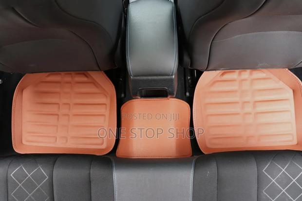 Brown Leather Carpet Mats ( Baije,Grey Colors Available - thumbnail 3