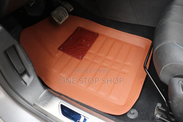 Brown Leather Carpet Mats ( Baije,Grey Colors Available - main view