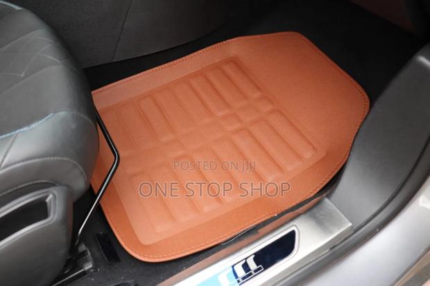Brown Leather Carpet Mats ( Baije,Grey Colors Available - thumbnail 2