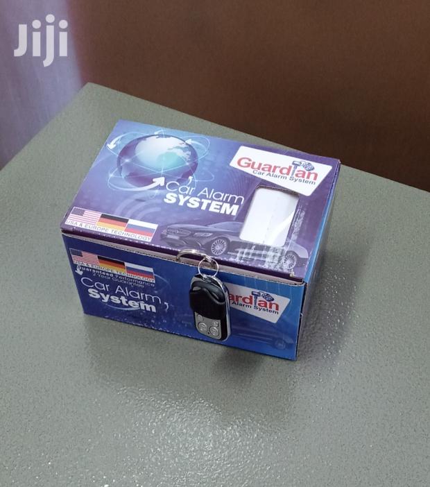 New Guardian Car Alarm With Cut Off, Free Installation.
