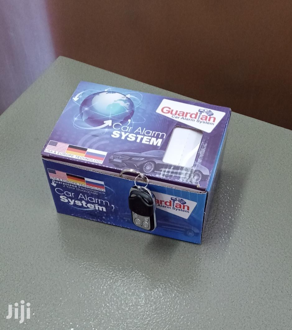 New Guardian Car Alarm With Cut Off, Free Installation.