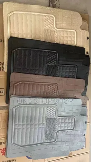 5x Set Different Colors Wide 3d Carpet Mats for 4x4s Cars
