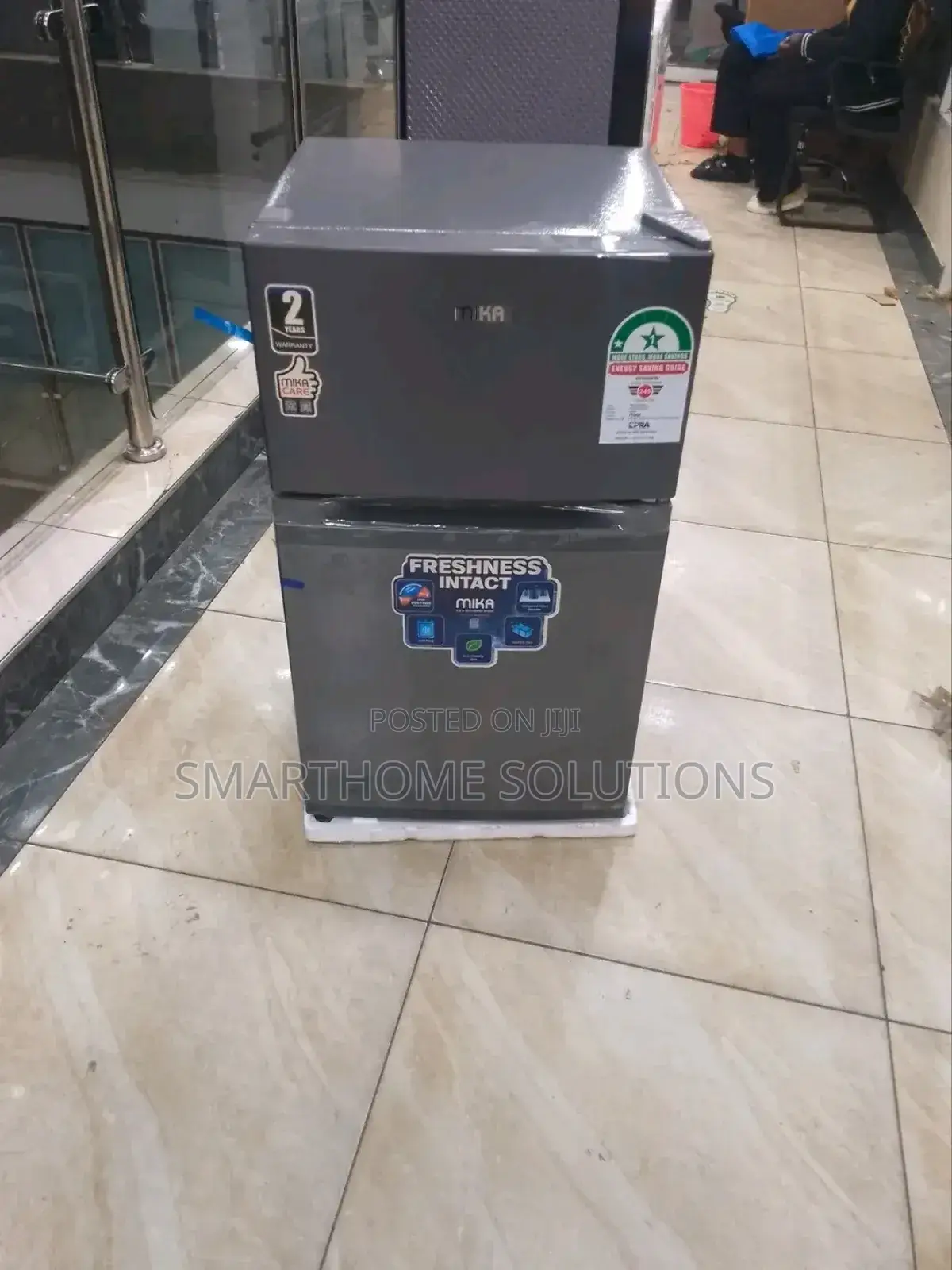 Smart Cooling – Mika 86l Double Door Mini Fridge