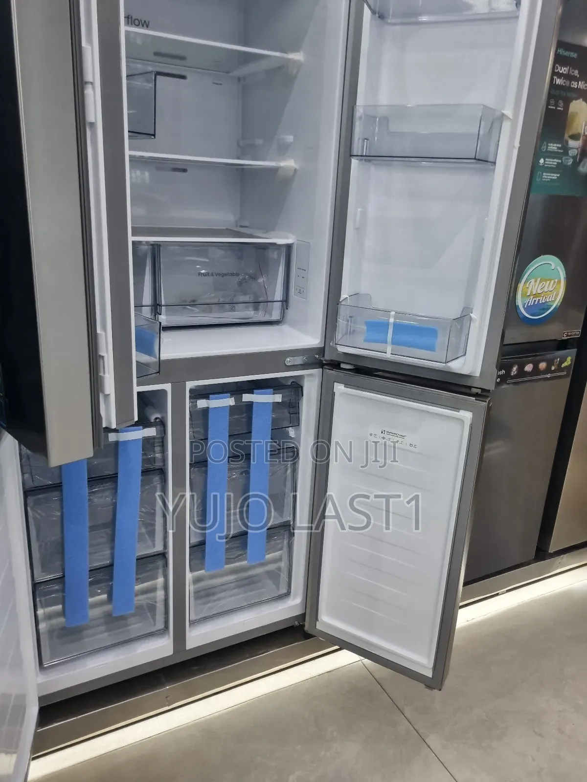 Hisense 4 Door Fridge No Frost-470l Ref470drz