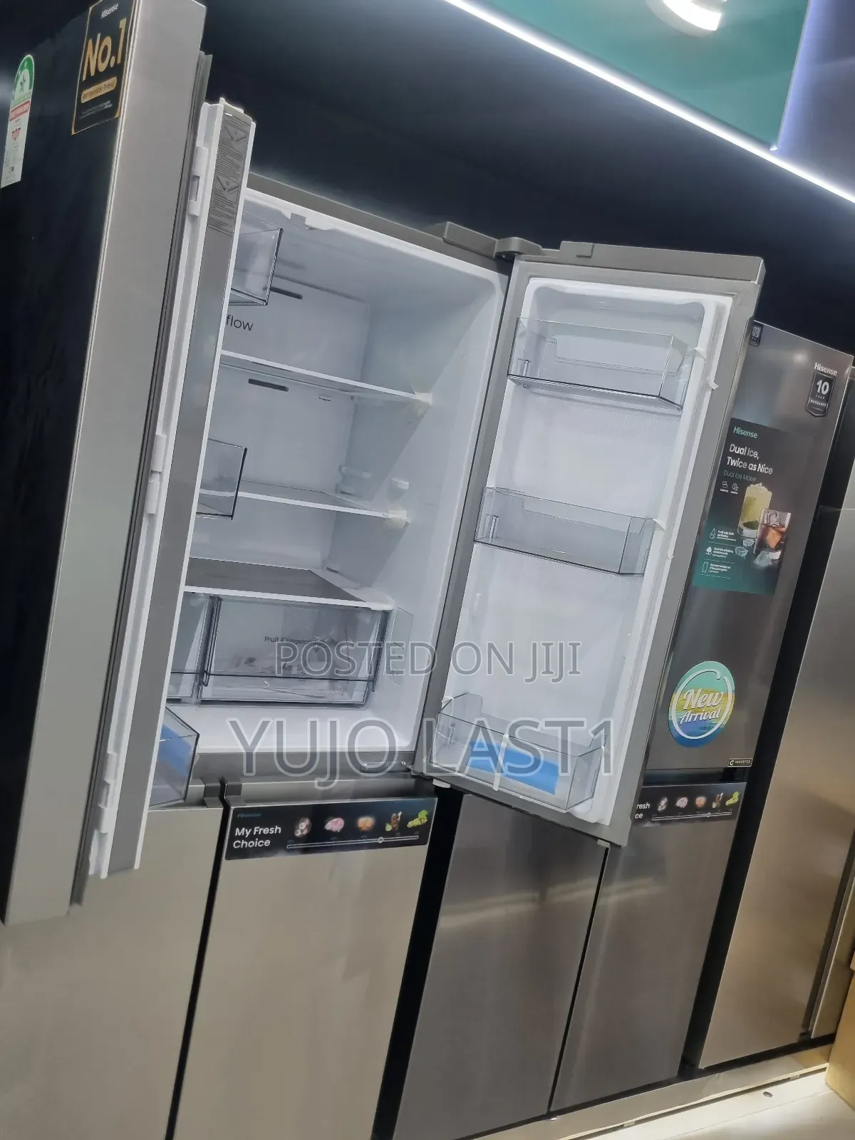 Hisense 4 Door Fridge No Frost-470l Ref470drz