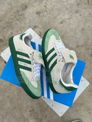 Adidas Samba X Stussy Green Sneakers