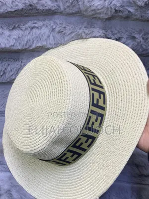 Fendi Designed Summer Hats/Boater Hats