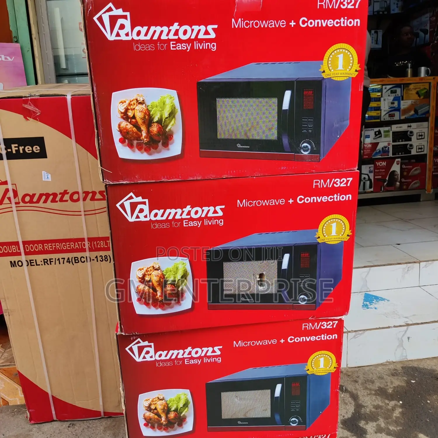 Ramtons Microwave + Convection Oven 28litres