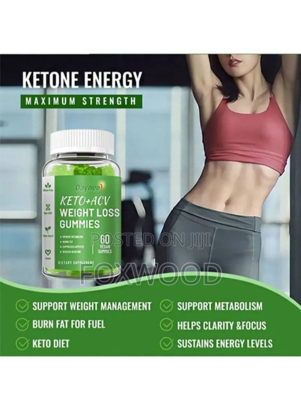 Daynee Keto+Acv Weight Loss Gummies.