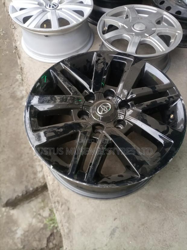 Hillux Black Sports Rims Size 18
