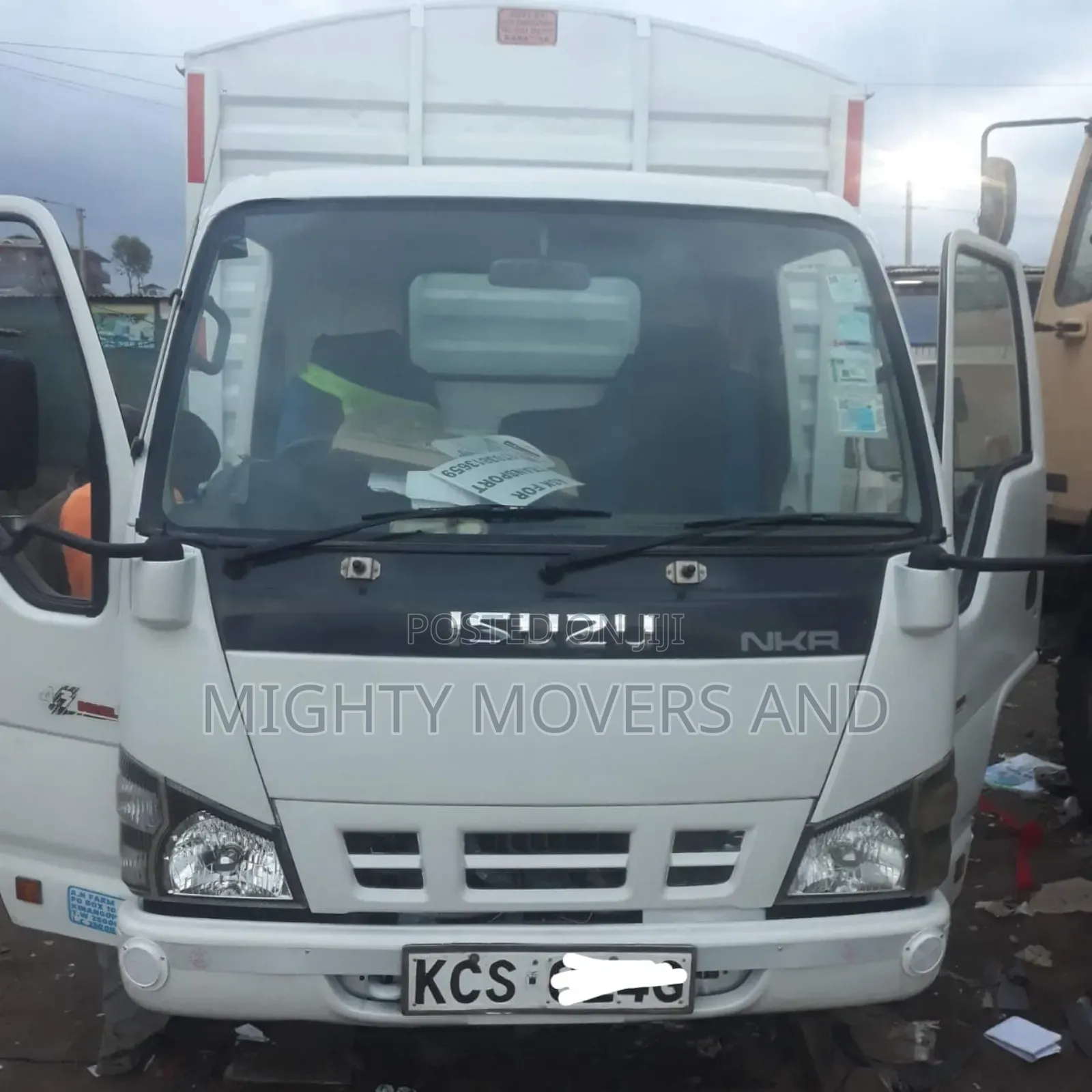 Truck Accessible for Goods Delivery.