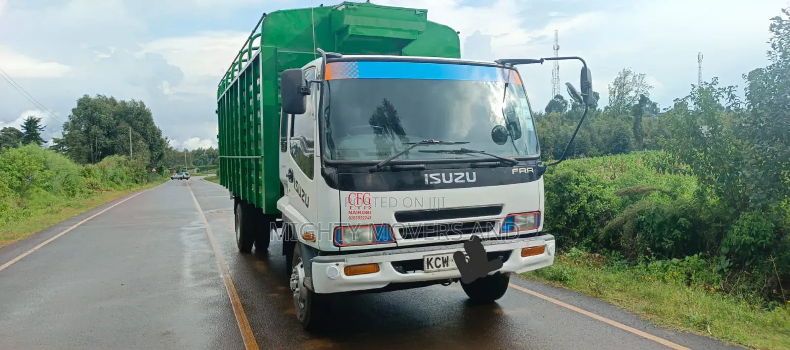 Open Body Truck for Transportation Services Accessible