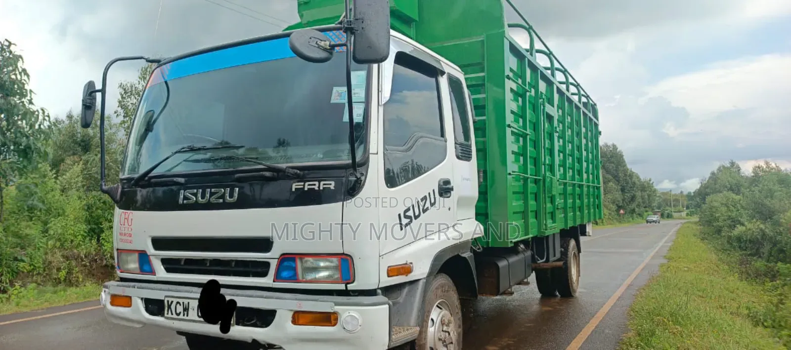 Open Body Truck for Transportation Services Accessible