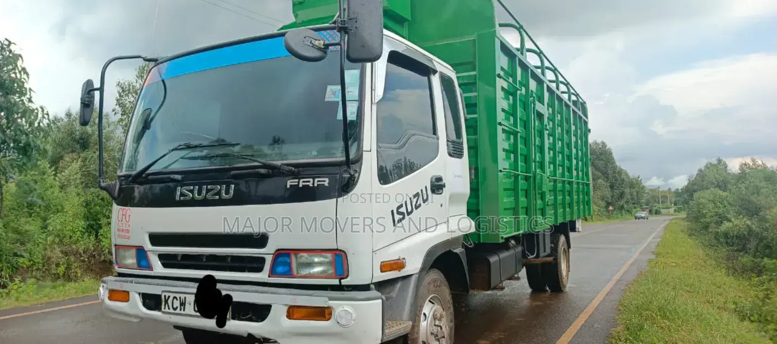 Open Body Truck for Transportation Services Accessible
