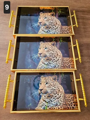 *Quality Wooden Tray Set At