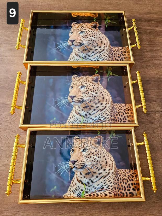 *Quality Wooden Tray Set At