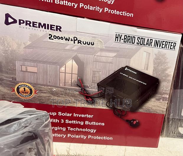 Premier Hybrid Inverter 24v 2000w With Charger 36v-50v Input - main view