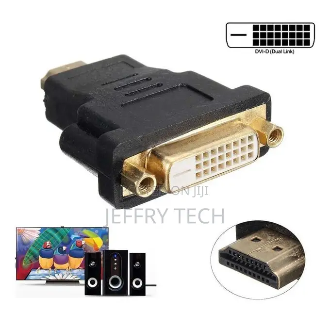 Dvi-D Dual Link 24+1(F) to Hdmi (M) Bidirectional Adapter