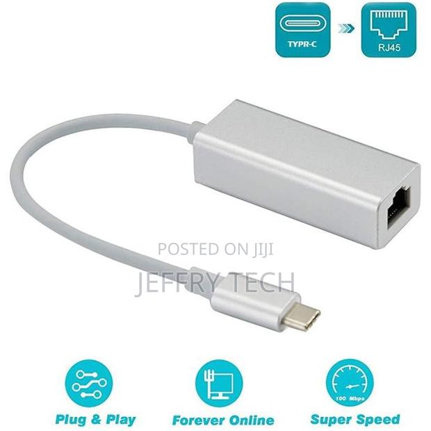 Usb 3.1 Type-C to Rj45 Network Adapter for Laptops - thumbnail 3