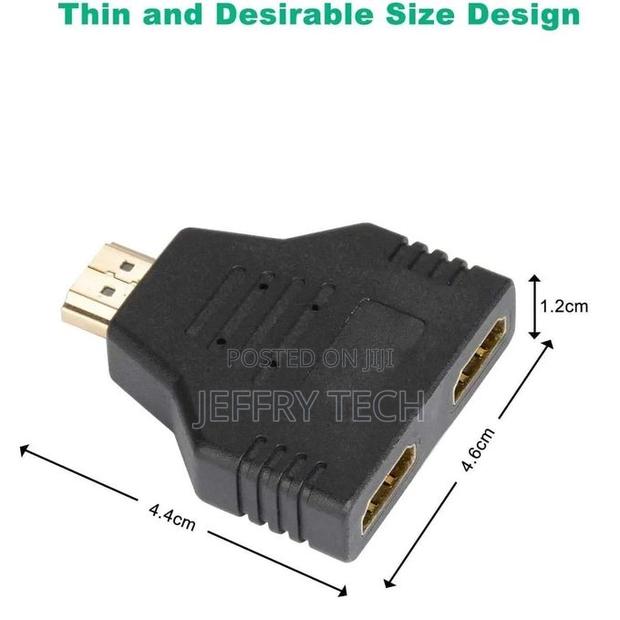 Uhd Hdmi Splitter 1 Input / 2 Outputs – Duplicate and Displ - thumbnail 2