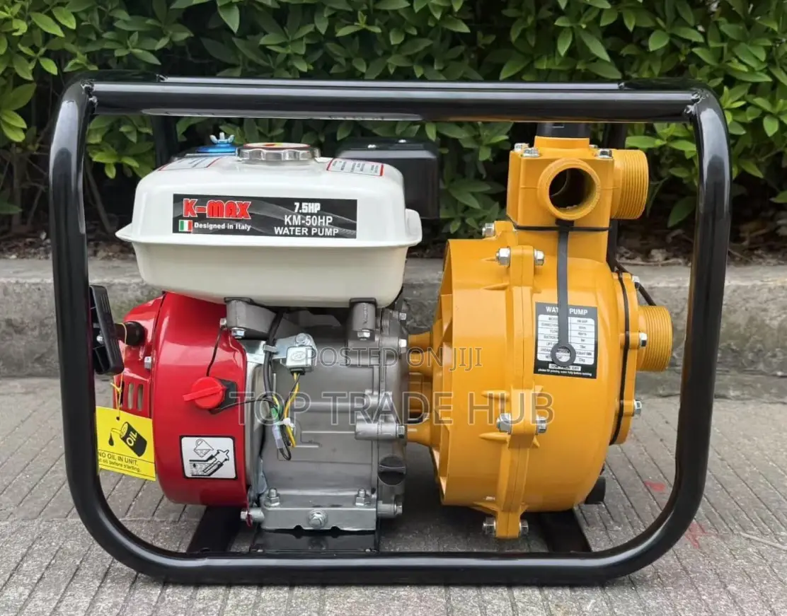 K-Max Italy High Pressure Gasoline Water Pump 7.5hp
