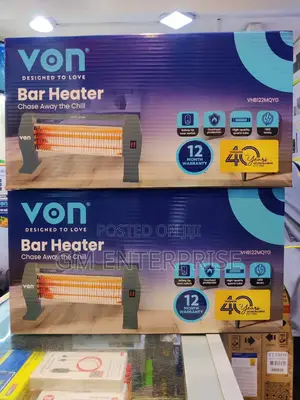 *Von Bar Heater ,Room Heater Von