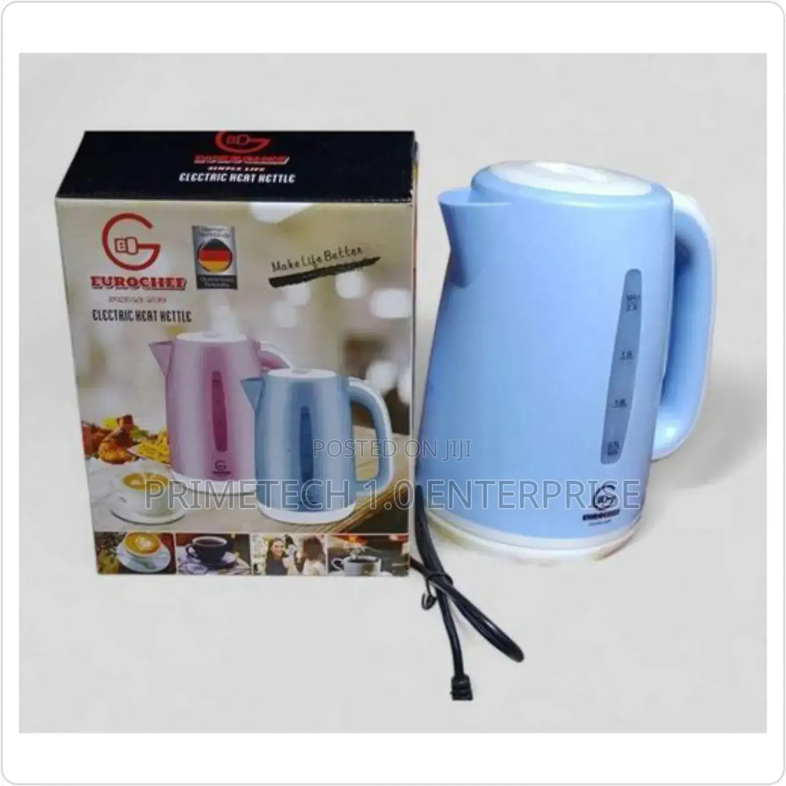 Eurochef Water Electric Kettle-2. 3ltrs