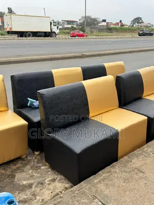 Black And Gold Restaurant And Bar Couch