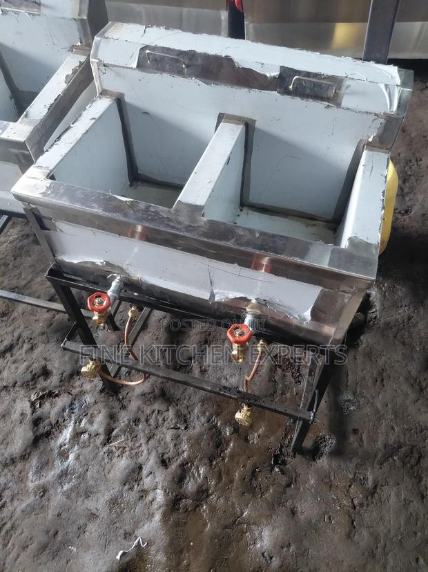 Improved Double Gas Fryer