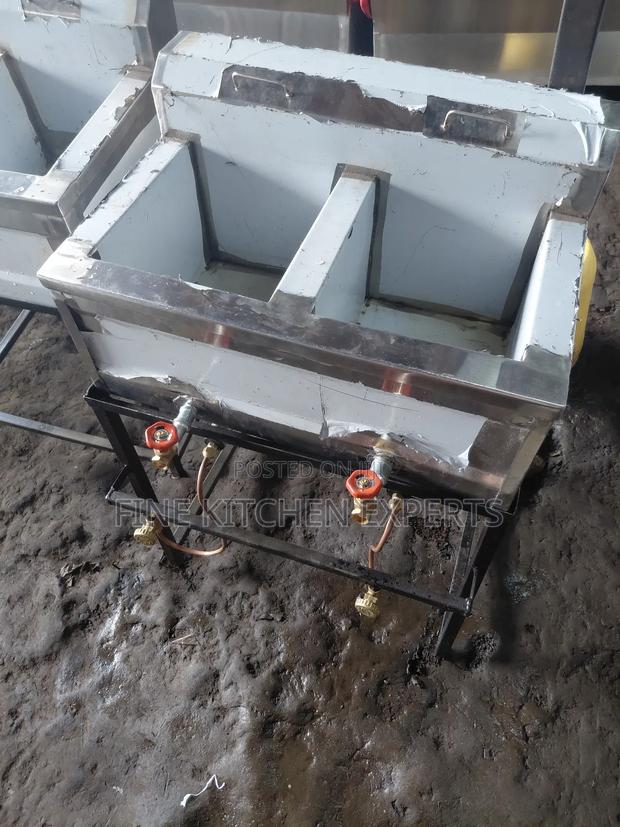 Improved Double Gas Fryer - thumbnail 2