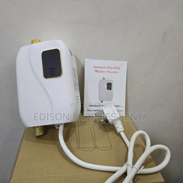 Instant Undersink Water Heater Tap Top Plug for Bathtub Salon Kitchen - thumbnail 2