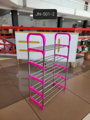 Modern Pinky Shoe Rack