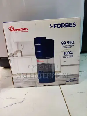 Ramtons Water Filter Forbes