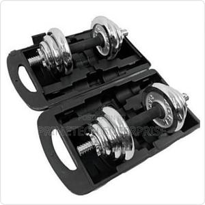 20kg Chrome Dumbbells-20kgs - thumbnail 2